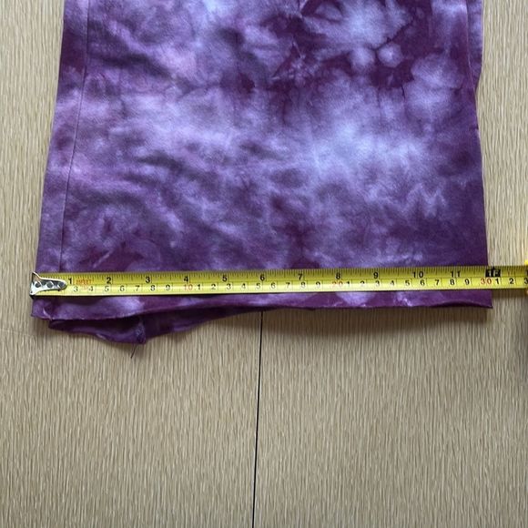 Purple Tie-Dye Wide Leg Pants - Picture 5 of 14
